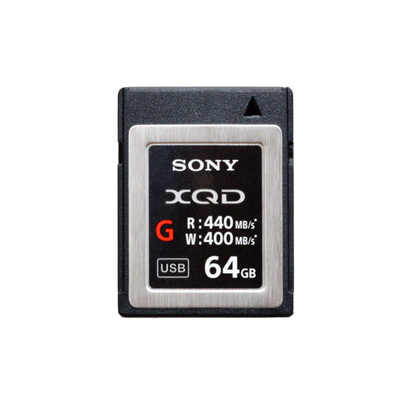 Die Sony XQD G-SERIE 64GB (440 MB/Sek) Speicherkarte mieten ab 0,86 € am Tag.