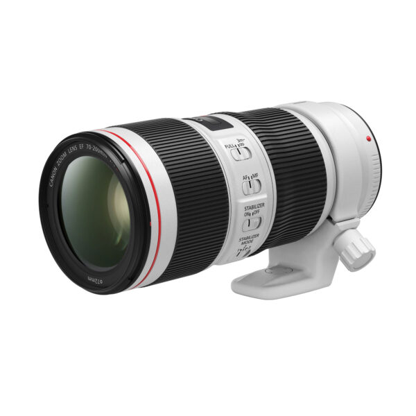 Das Canon EF 70-200mm f/4L II USM Objektiv mieten ab 6,26 € am Tag.