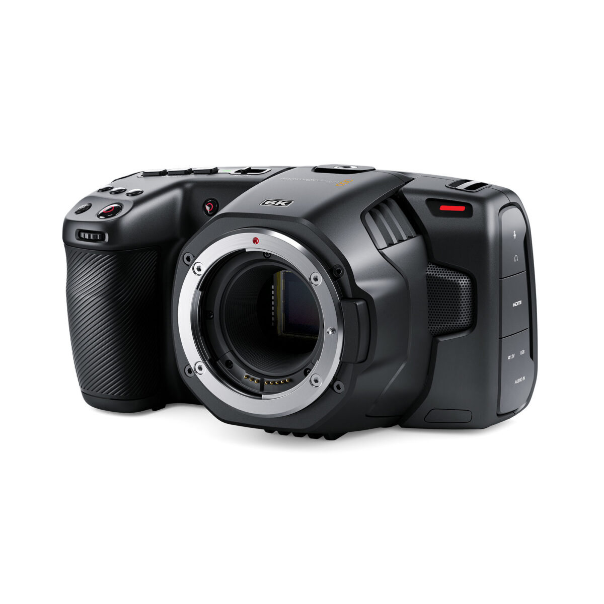 Die Blackmagic 6K Pocket Cinema Camera mit EF-Mount mieten ab 15,71 € am Tag.