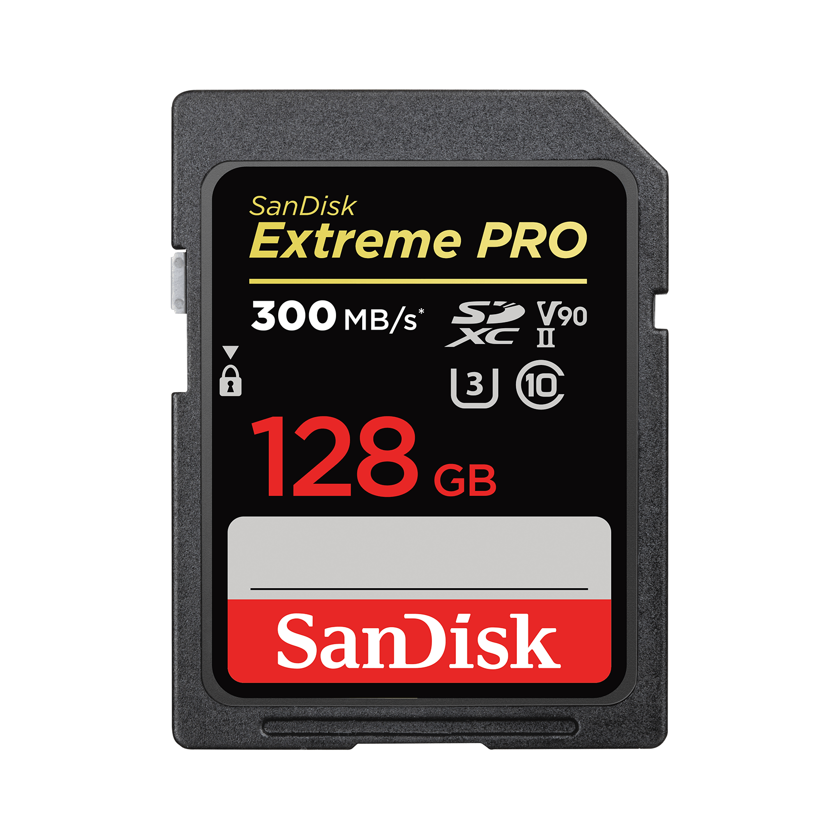 SanDisk Extreme PRO 128 GB SDXC 300 MB Sek UHS II U3 Class 10 