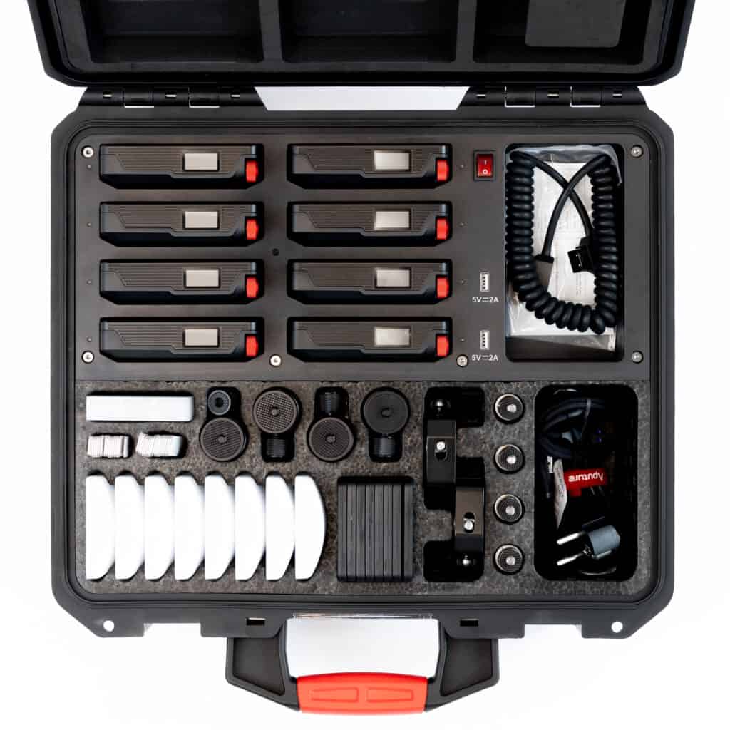 Aputure MC Pro 8 Light Kit RGBWW (inkl. Ladekoffer) mieten