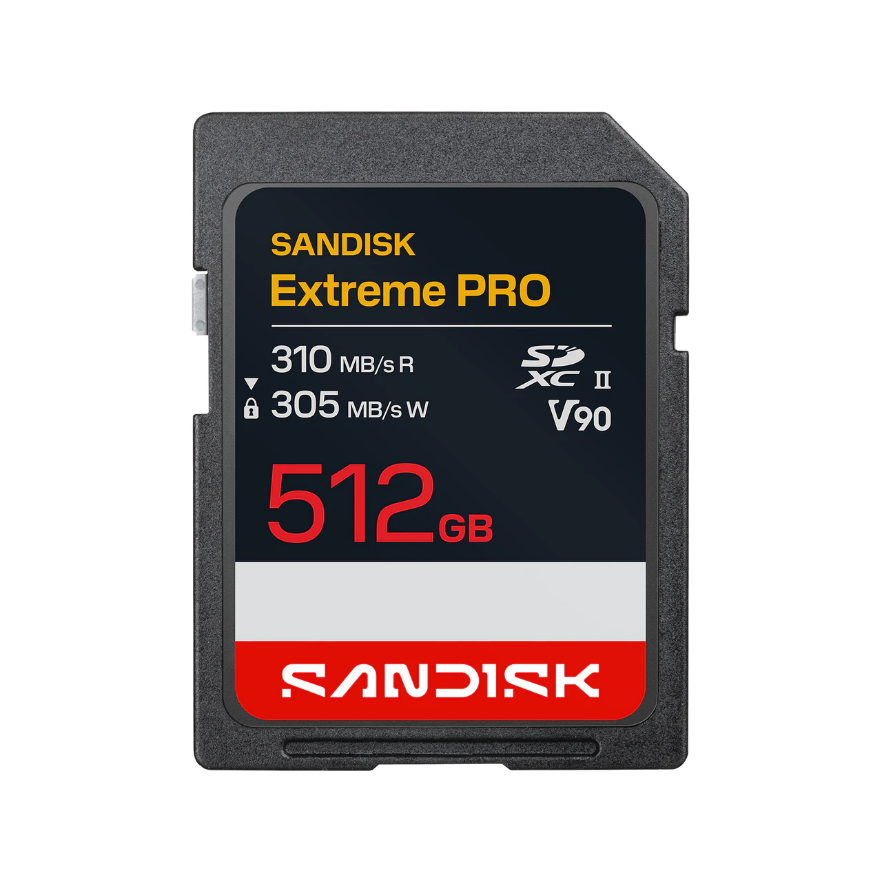 SanDisk Extreme PRO SD-UHS-II-Karte (V90) (310MB:s) - 512GB mieten SanDisk Extreme PRO SD-UHS-II-Karte (V90) (310MB/s) - 512GB – Bild 1