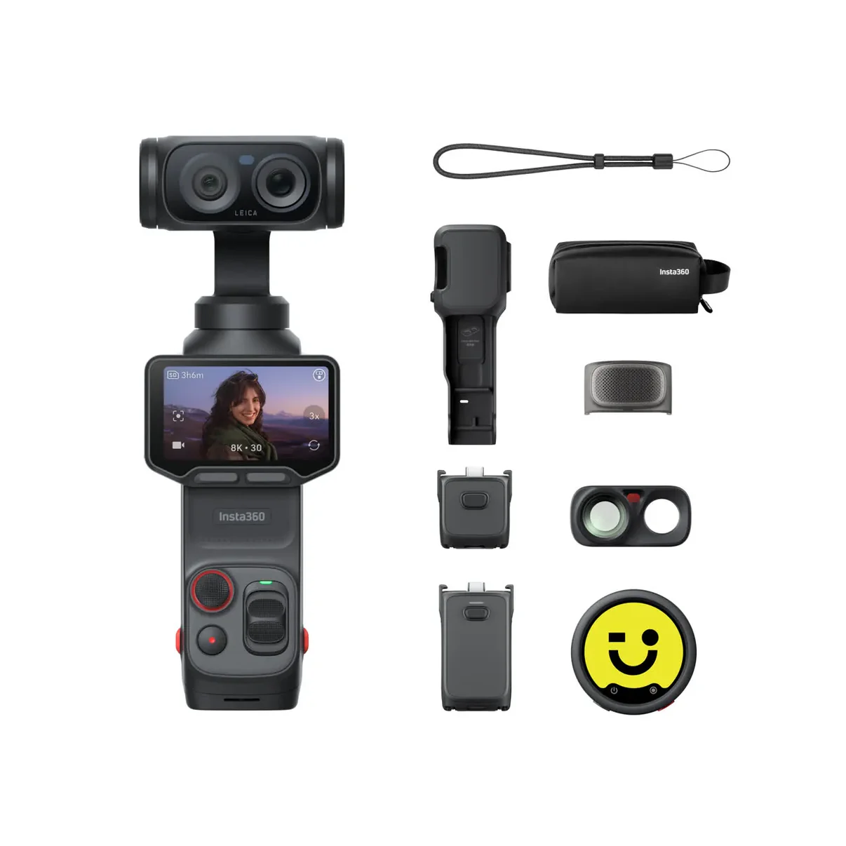 Insta360 Luna Ultra Creator Bundle - Cosmic Black mieten Insta360 Luna Ultra Creator Bundle - Cosmic Black – Bild 1